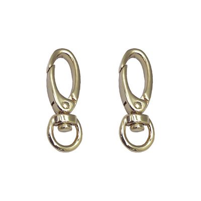 旋转DIY合金狗扣 多规格五金饰品配件挂扣 链条钩扣钥匙扣 - 5